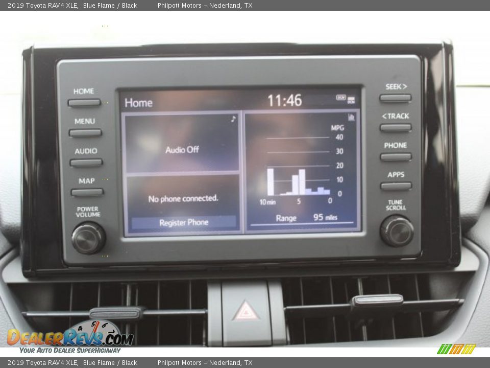 2019 Toyota RAV4 XLE Blue Flame / Black Photo #15