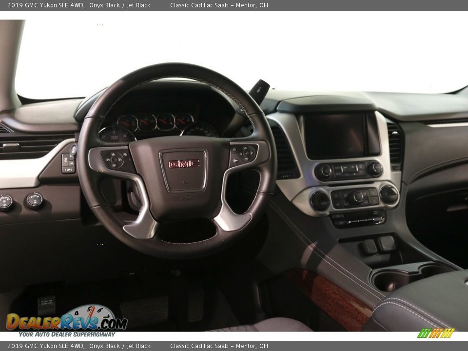 2019 GMC Yukon SLE 4WD Onyx Black / Jet Black Photo #7