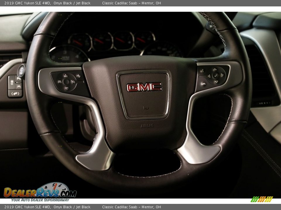 2019 GMC Yukon SLE 4WD Onyx Black / Jet Black Photo #8