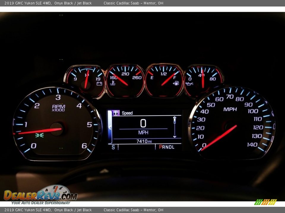 2019 GMC Yukon SLE 4WD Onyx Black / Jet Black Photo #9