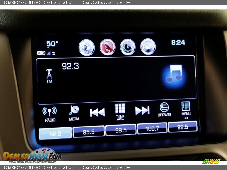 2019 GMC Yukon SLE 4WD Onyx Black / Jet Black Photo #11