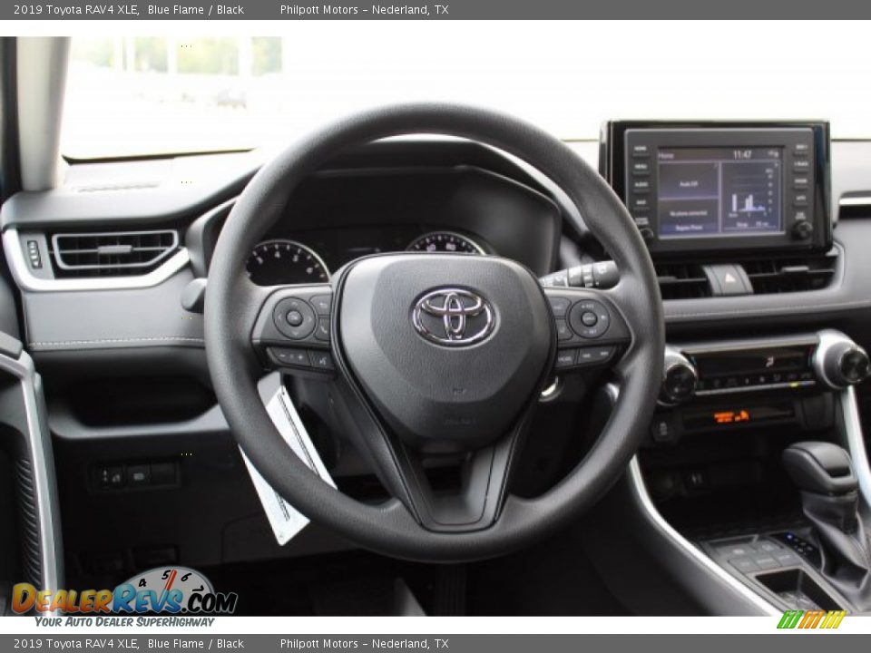 2019 Toyota RAV4 XLE Blue Flame / Black Photo #22