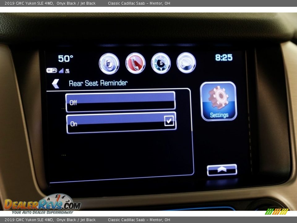 2019 GMC Yukon SLE 4WD Onyx Black / Jet Black Photo #14