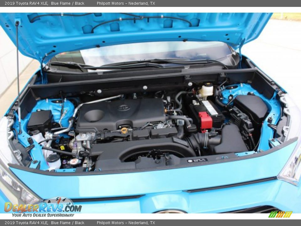 2019 Toyota RAV4 XLE Blue Flame / Black Photo #25