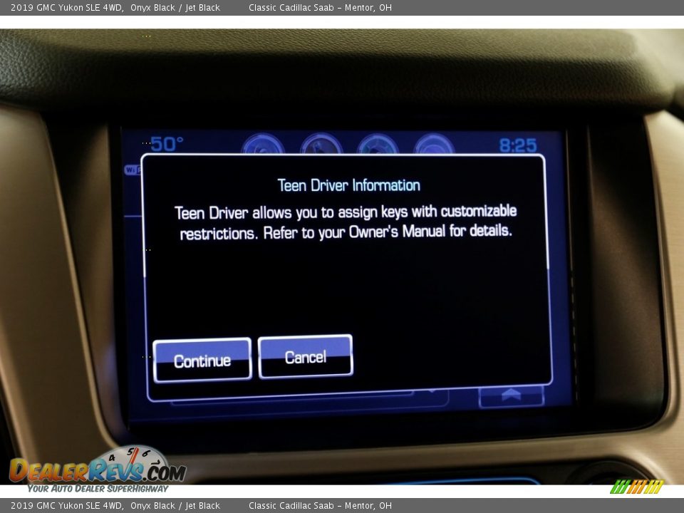 2019 GMC Yukon SLE 4WD Onyx Black / Jet Black Photo #15