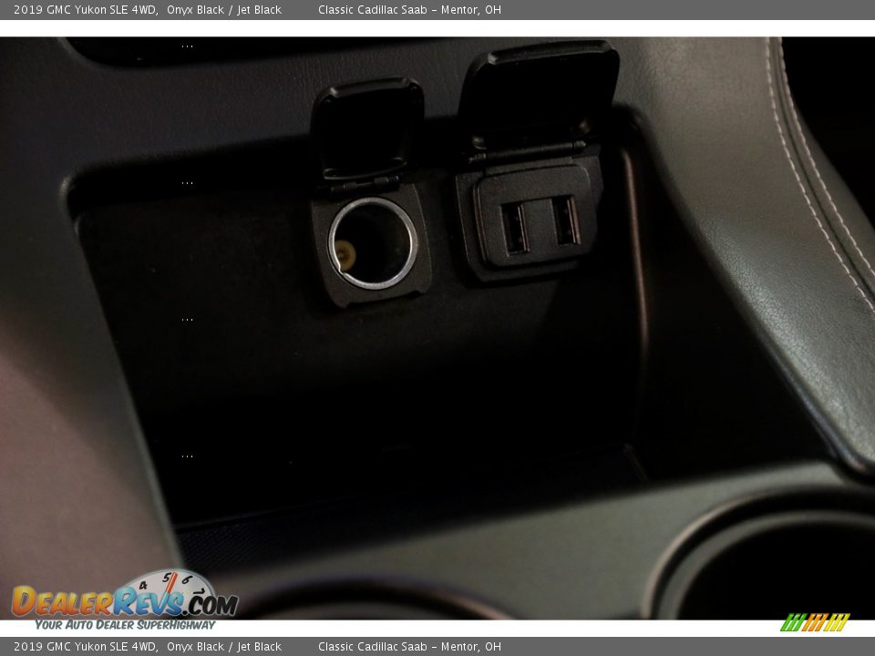 2019 GMC Yukon SLE 4WD Onyx Black / Jet Black Photo #17