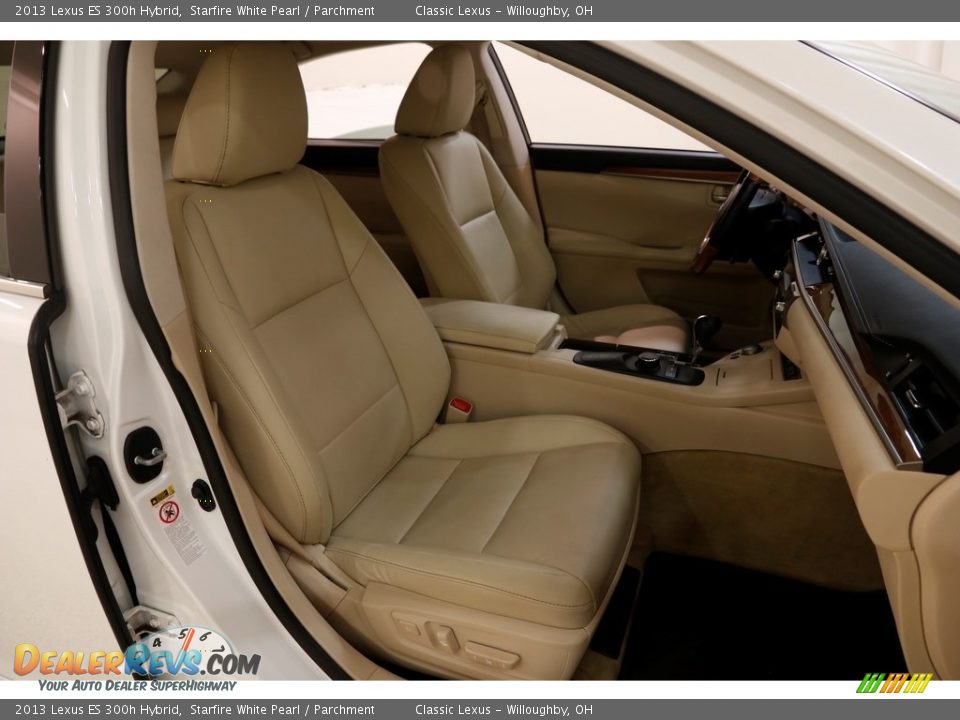 2013 Lexus ES 300h Hybrid Starfire White Pearl / Parchment Photo #20