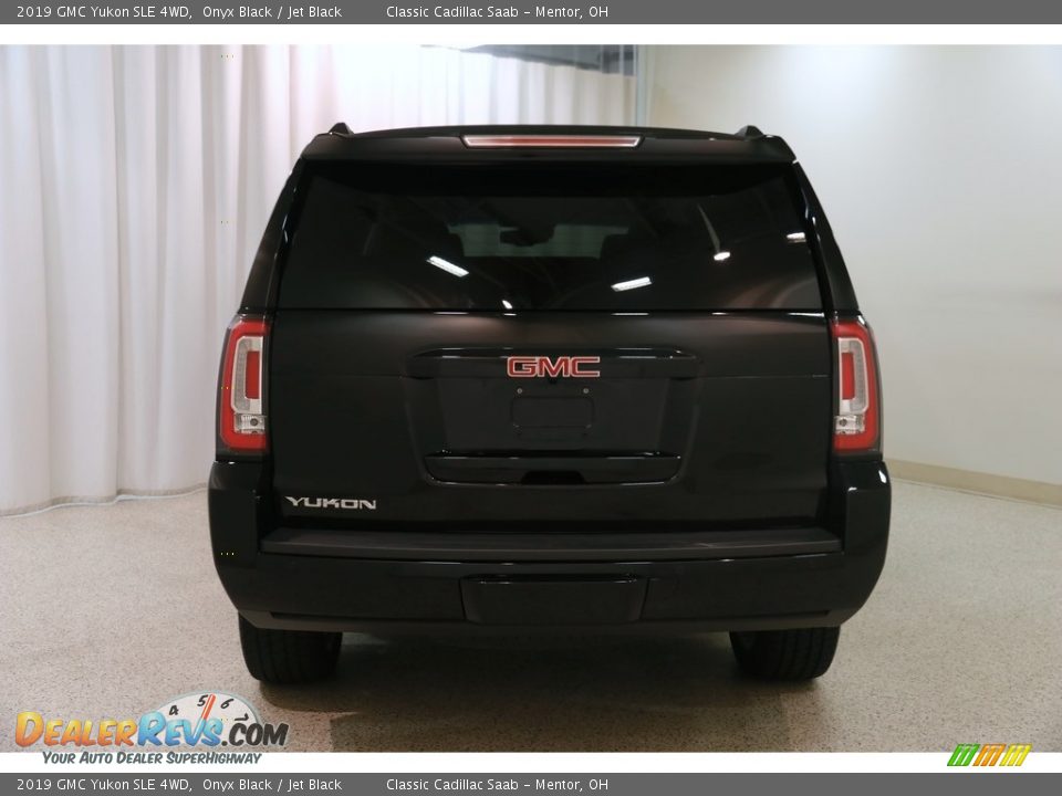 2019 GMC Yukon SLE 4WD Onyx Black / Jet Black Photo #22