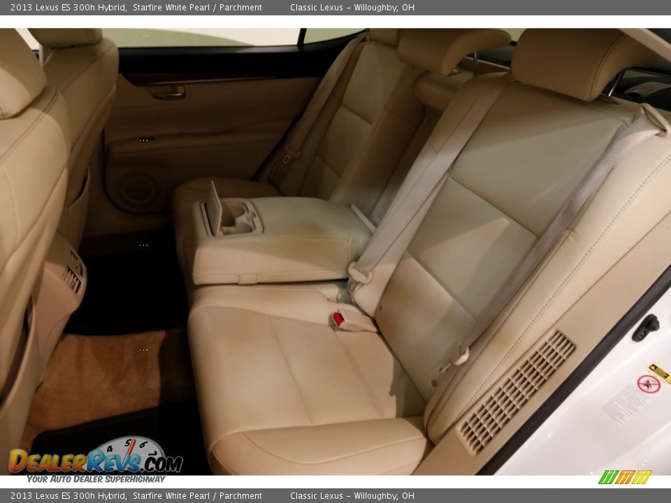 2013 Lexus ES 300h Hybrid Starfire White Pearl / Parchment Photo #23