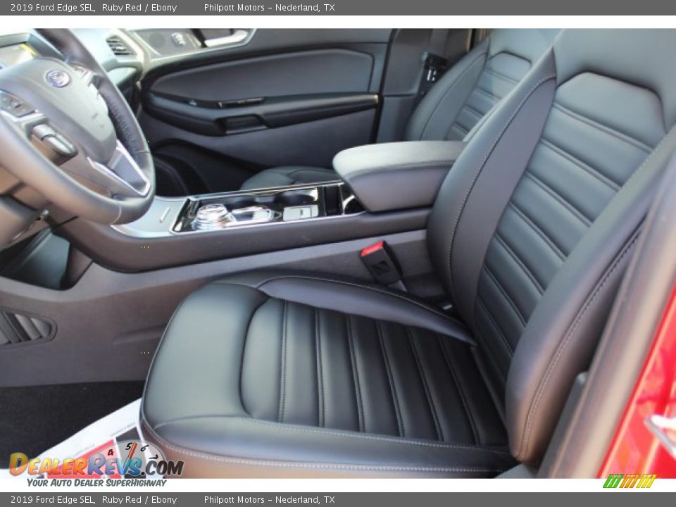 2019 Ford Edge SEL Ruby Red / Ebony Photo #10