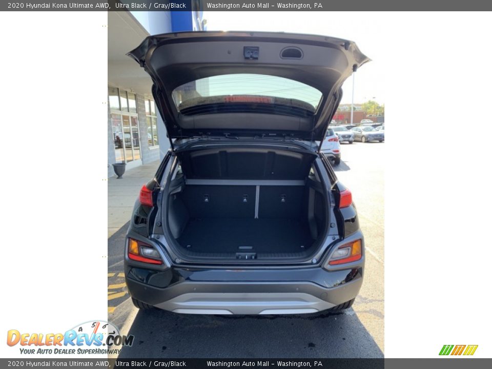 2020 Hyundai Kona Ultimate AWD Ultra Black / Gray/Black Photo #21