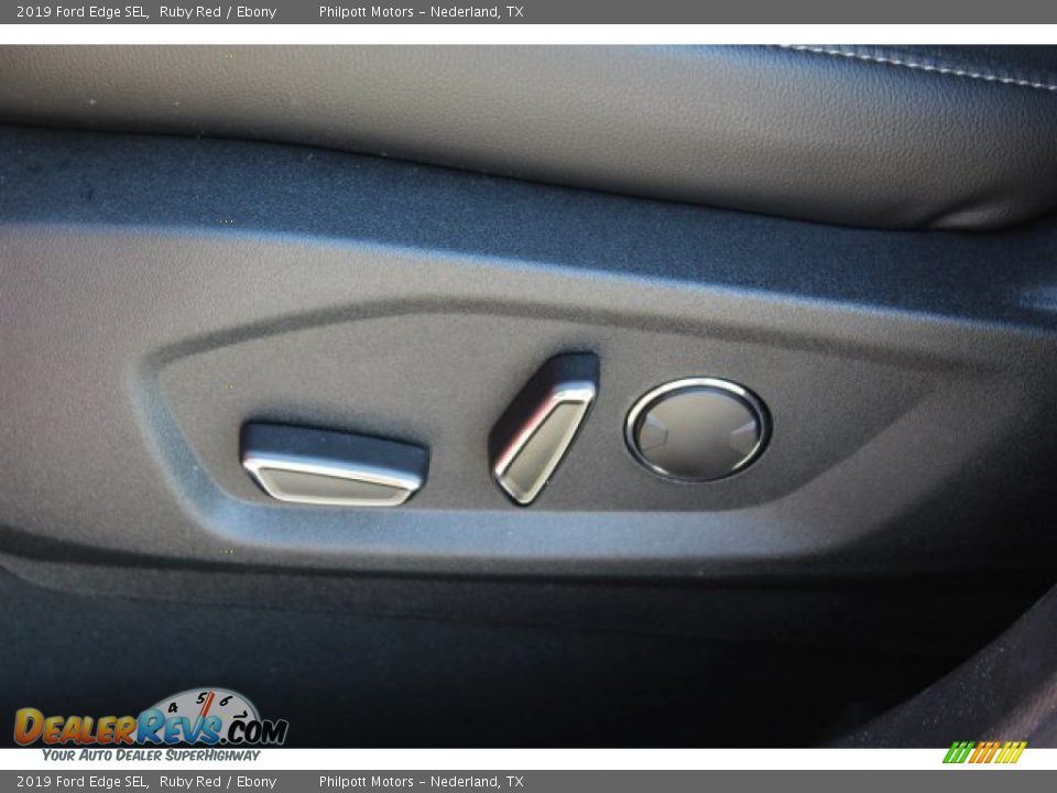 2019 Ford Edge SEL Ruby Red / Ebony Photo #11