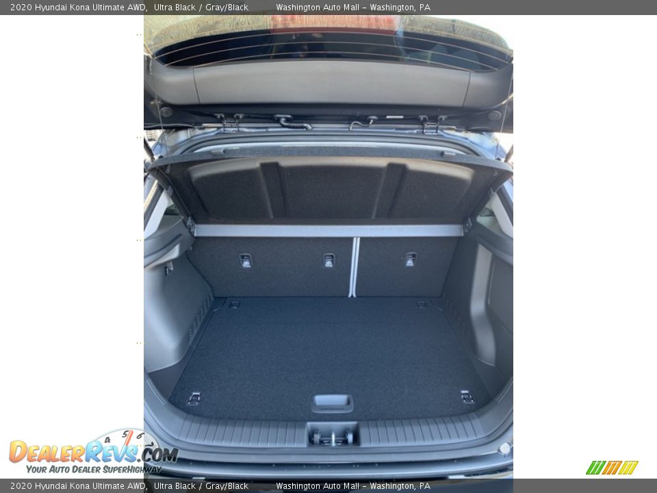 2020 Hyundai Kona Ultimate AWD Ultra Black / Gray/Black Photo #22