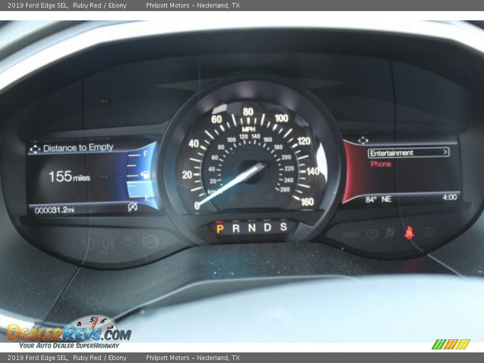 2019 Ford Edge SEL Ruby Red / Ebony Photo #14