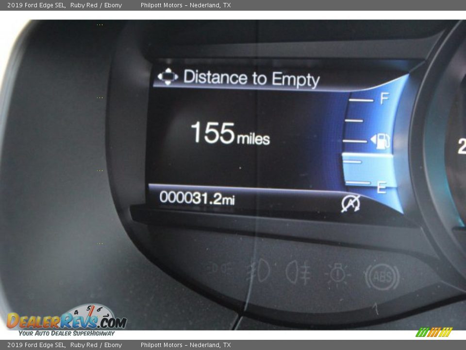 2019 Ford Edge SEL Ruby Red / Ebony Photo #15