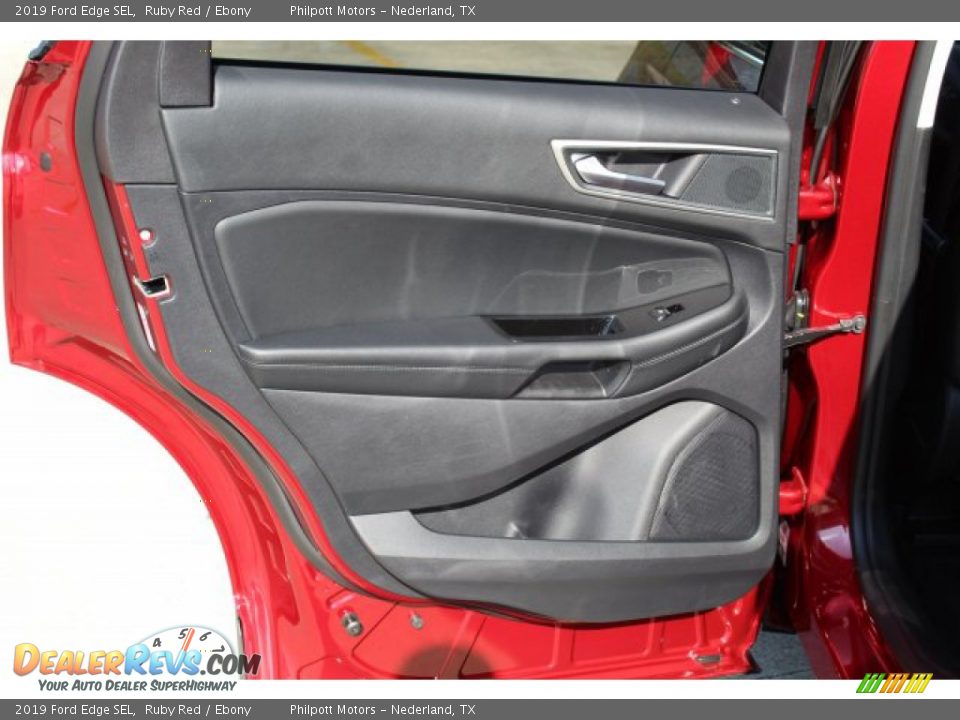 2019 Ford Edge SEL Ruby Red / Ebony Photo #20
