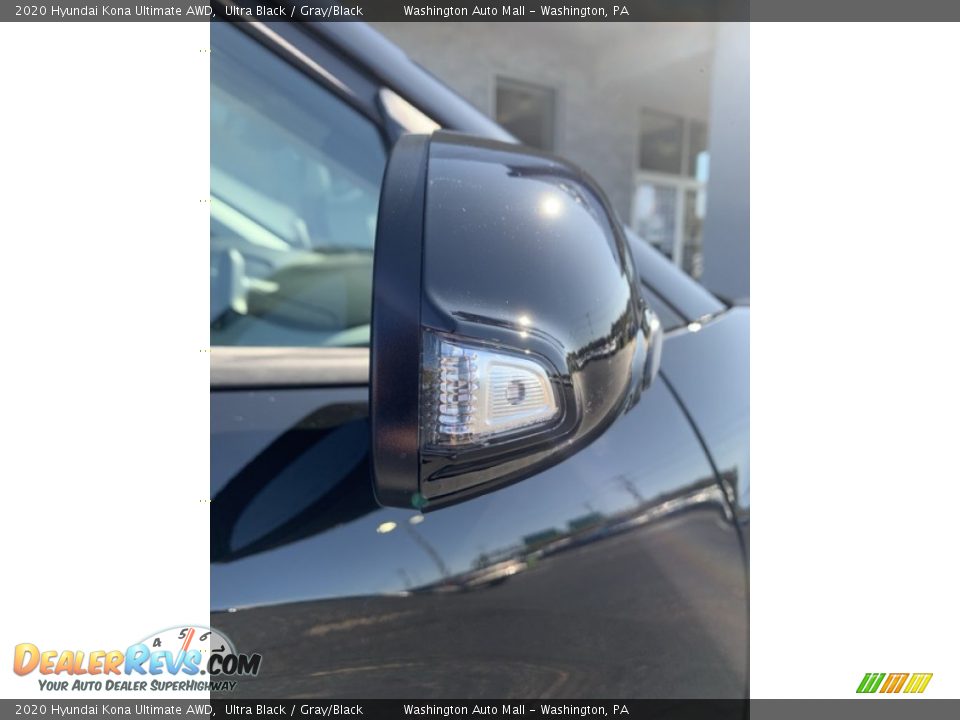 2020 Hyundai Kona Ultimate AWD Ultra Black / Gray/Black Photo #30