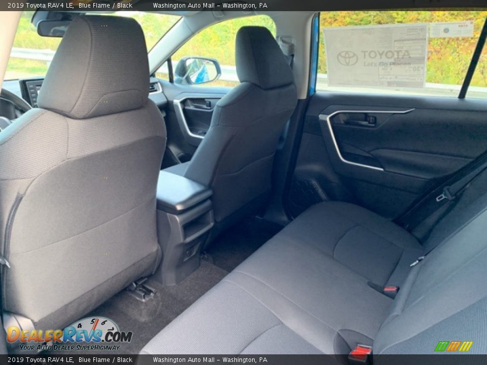 2019 Toyota RAV4 LE Blue Flame / Black Photo #7