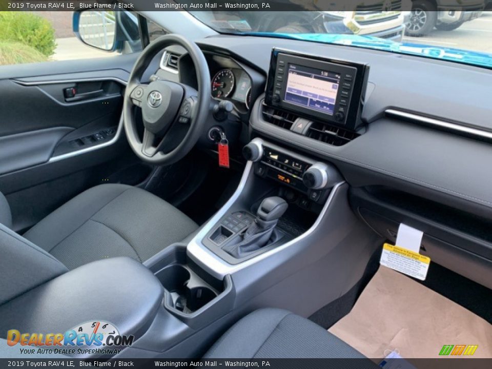 2019 Toyota RAV4 LE Blue Flame / Black Photo #16