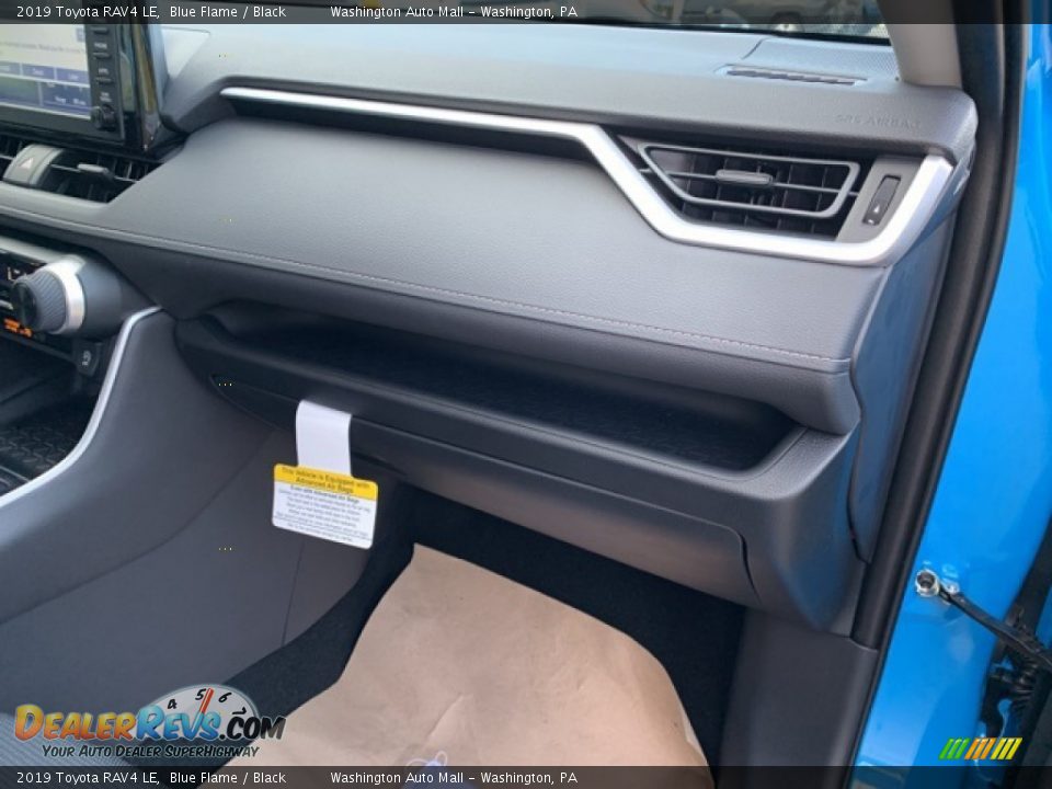 2019 Toyota RAV4 LE Blue Flame / Black Photo #17
