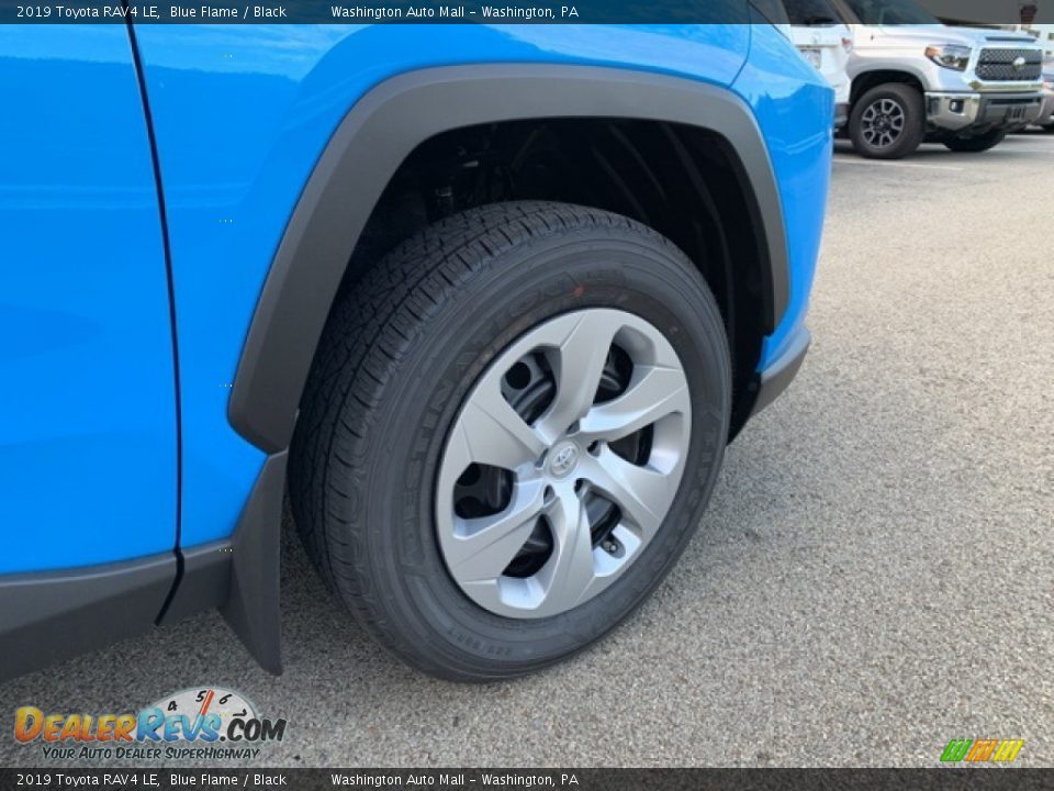 2019 Toyota RAV4 LE Blue Flame / Black Photo #18