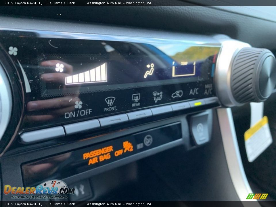 2019 Toyota RAV4 LE Blue Flame / Black Photo #21