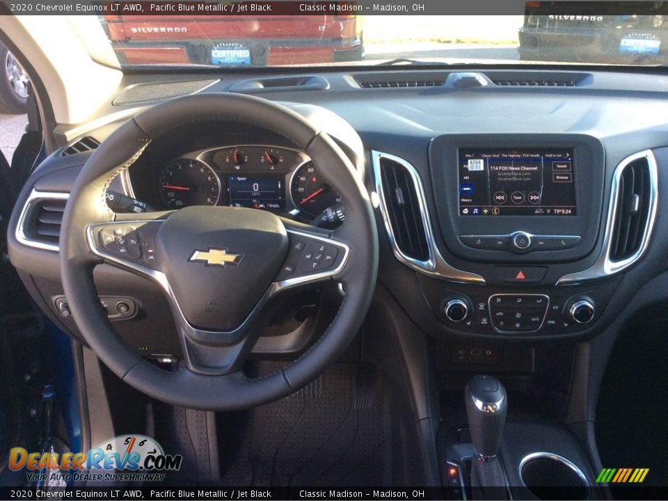 2020 Chevrolet Equinox LT AWD Pacific Blue Metallic / Jet Black Photo #3