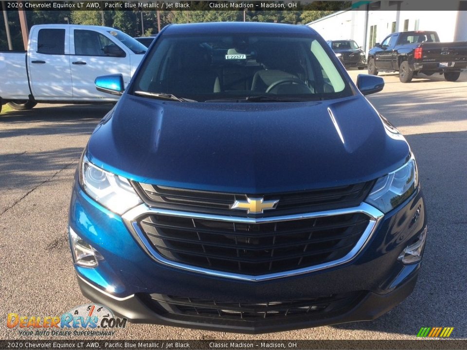 2020 Chevrolet Equinox LT AWD Pacific Blue Metallic / Jet Black Photo #4