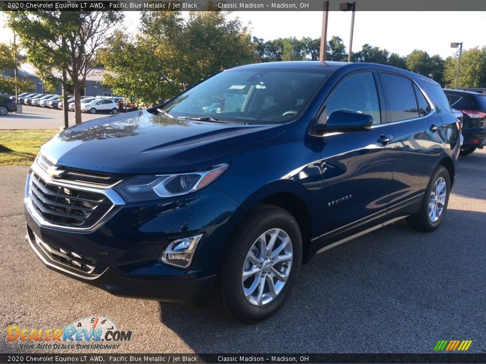 2020 Chevrolet Equinox LT AWD Pacific Blue Metallic / Jet Black Photo #5