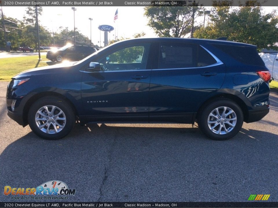 2020 Chevrolet Equinox LT AWD Pacific Blue Metallic / Jet Black Photo #6