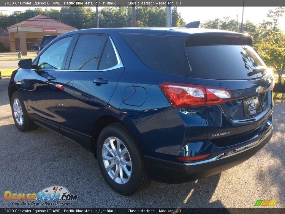 2020 Chevrolet Equinox LT AWD Pacific Blue Metallic / Jet Black Photo #7