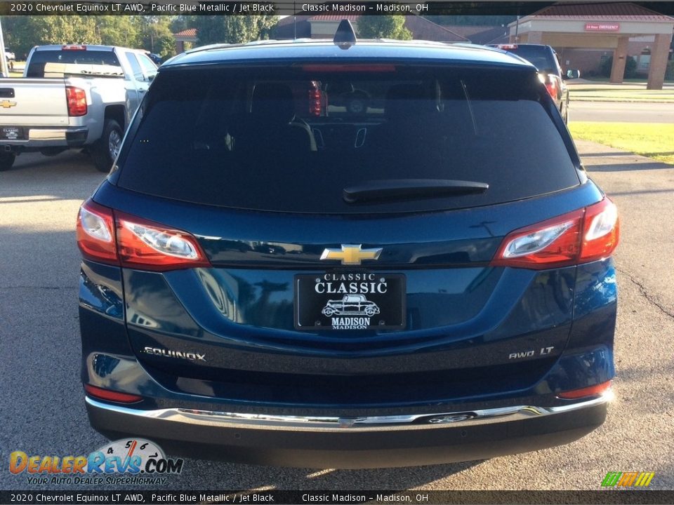 2020 Chevrolet Equinox LT AWD Pacific Blue Metallic / Jet Black Photo #8