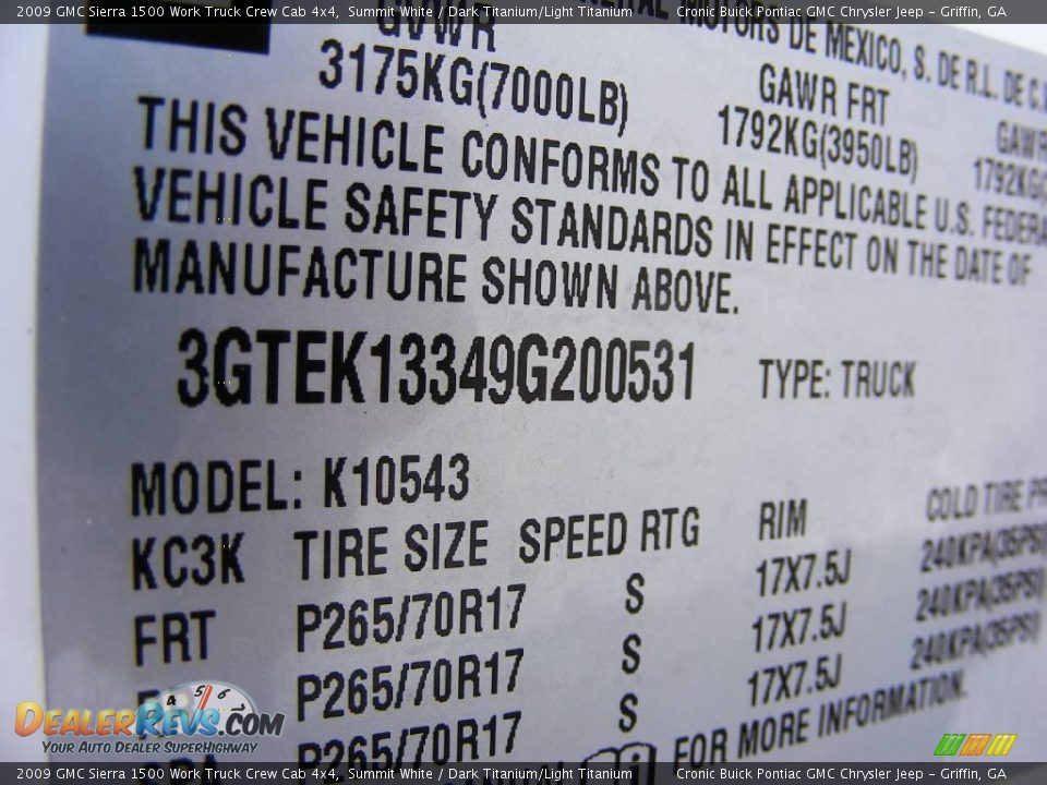 2009 GMC Sierra 1500 Work Truck Crew Cab 4x4 Summit White / Dark Titanium/Light Titanium Photo #27