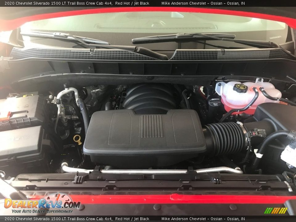 2020 Chevrolet Silverado 1500 LT Trail Boss Crew Cab 4x4 Red Hot / Jet Black Photo #15