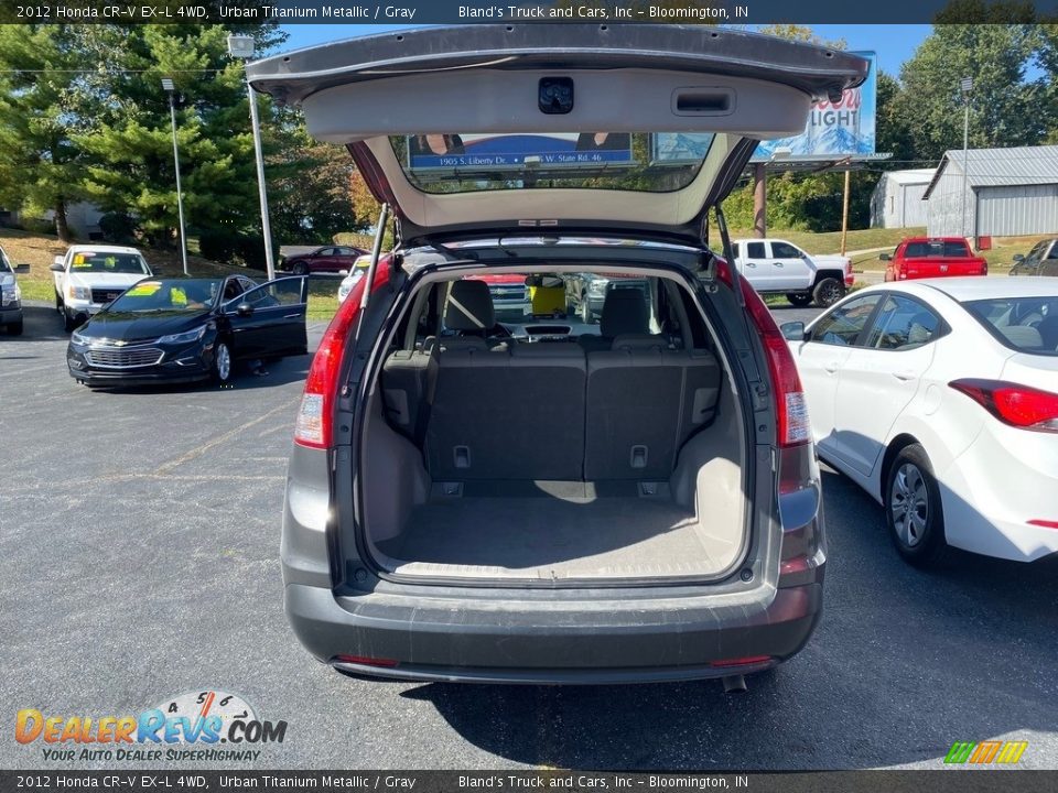 2012 Honda CR-V EX-L 4WD Urban Titanium Metallic / Gray Photo #7
