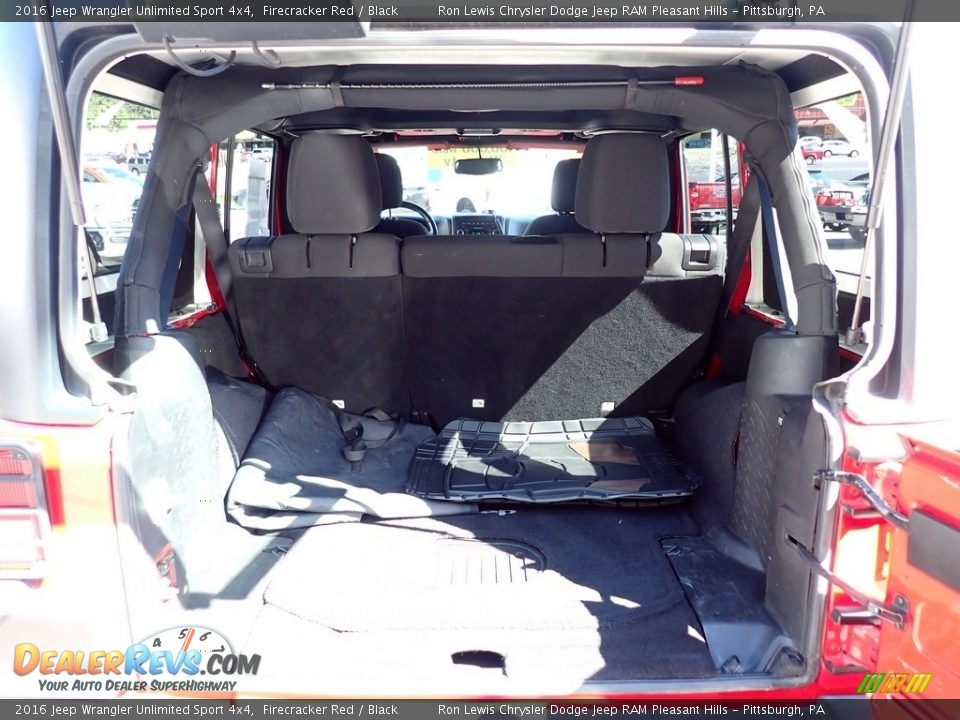2016 Jeep Wrangler Unlimited Sport 4x4 Firecracker Red / Black Photo #5