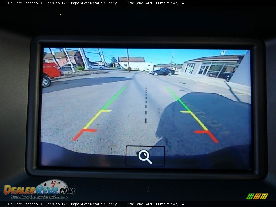 2019 Ford Ranger STX SuperCab 4x4 Ingot Silver Metallic / Ebony Photo #20