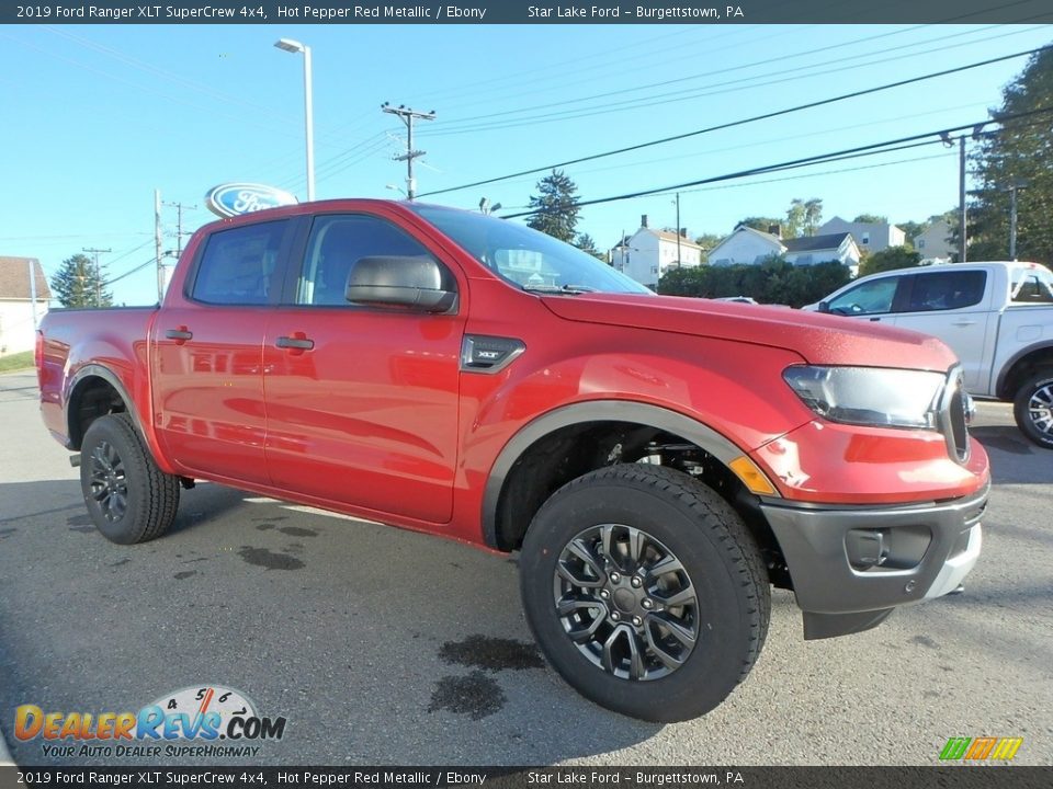 Front 3/4 View of 2019 Ford Ranger XLT SuperCrew 4x4 Photo #3
