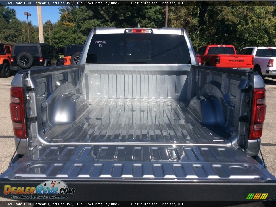 2020 Ram 1500 Laramie Quad Cab 4x4 Billet Silver Metallic / Black Photo #9