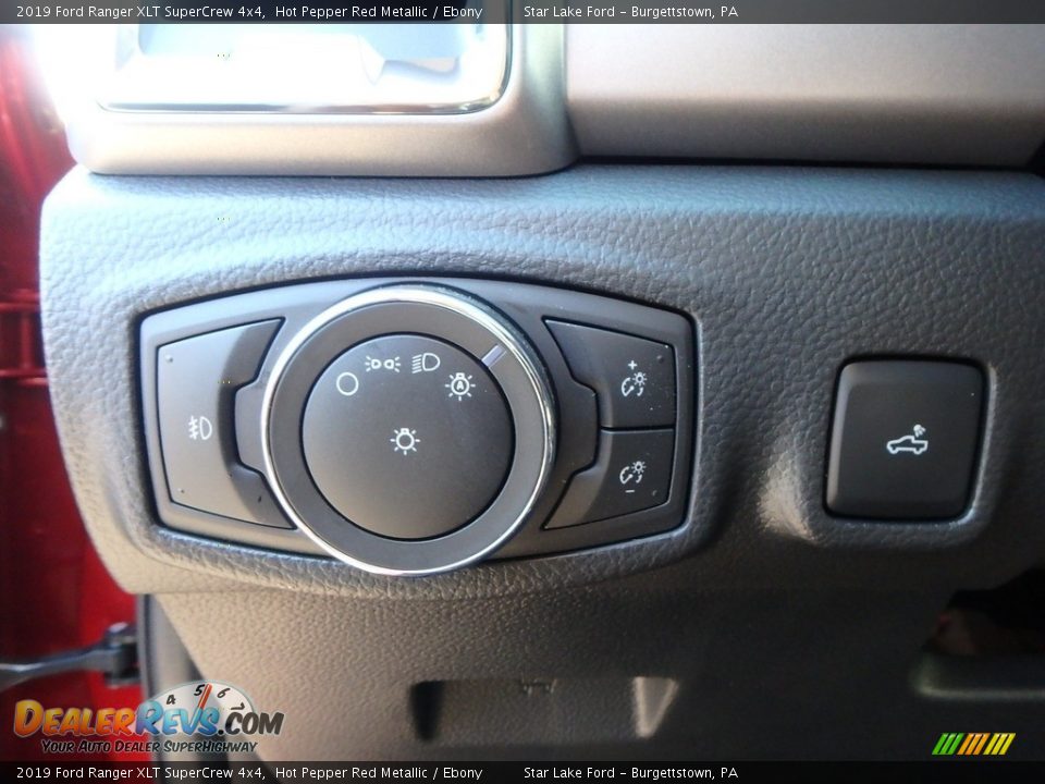 2019 Ford Ranger XLT SuperCrew 4x4 Hot Pepper Red Metallic / Ebony Photo #15