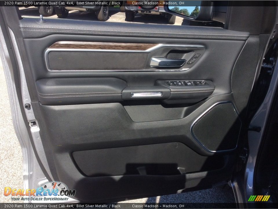 2020 Ram 1500 Laramie Quad Cab 4x4 Billet Silver Metallic / Black Photo #11