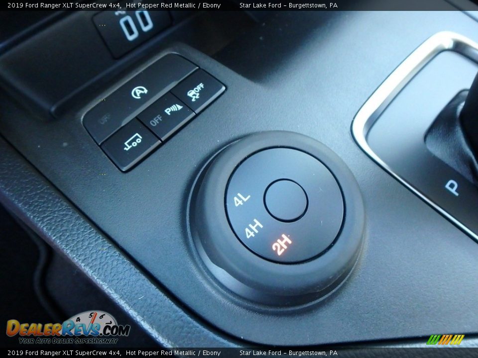 2019 Ford Ranger XLT SuperCrew 4x4 Hot Pepper Red Metallic / Ebony Photo #16