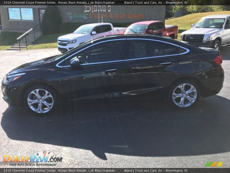 2016 Chevrolet Cruze Premier Sedan Mosaic Black Metallic / Jet Black/Kalahari Photo #1