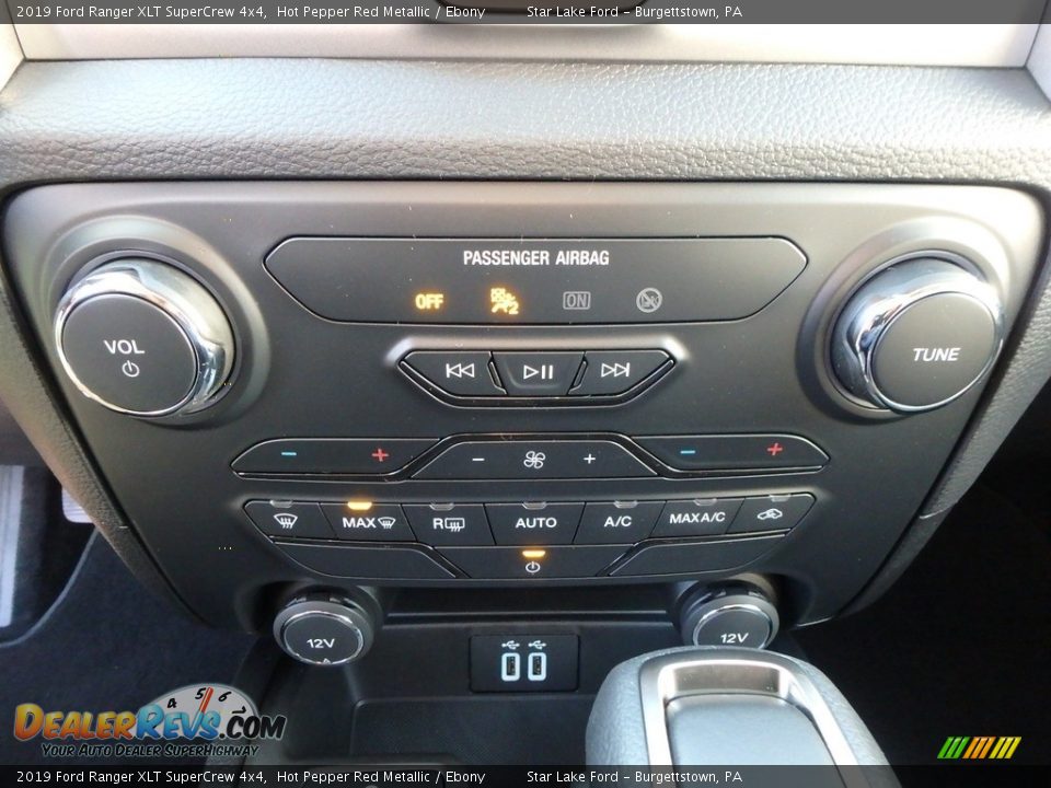 2019 Ford Ranger XLT SuperCrew 4x4 Hot Pepper Red Metallic / Ebony Photo #18