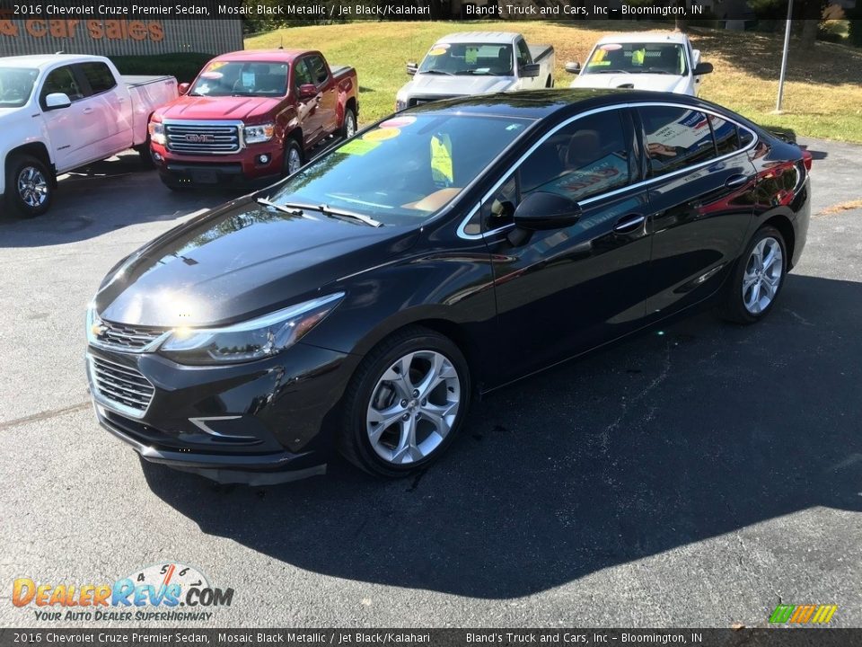 2016 Chevrolet Cruze Premier Sedan Mosaic Black Metallic / Jet Black/Kalahari Photo #2