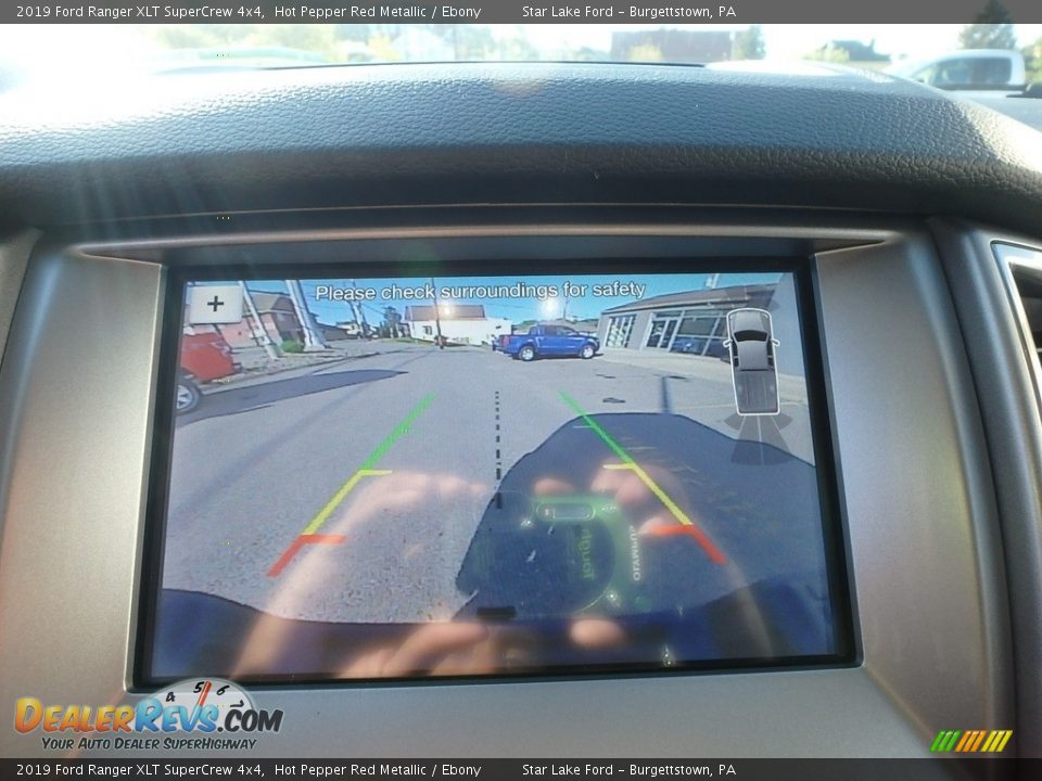 2019 Ford Ranger XLT SuperCrew 4x4 Hot Pepper Red Metallic / Ebony Photo #20