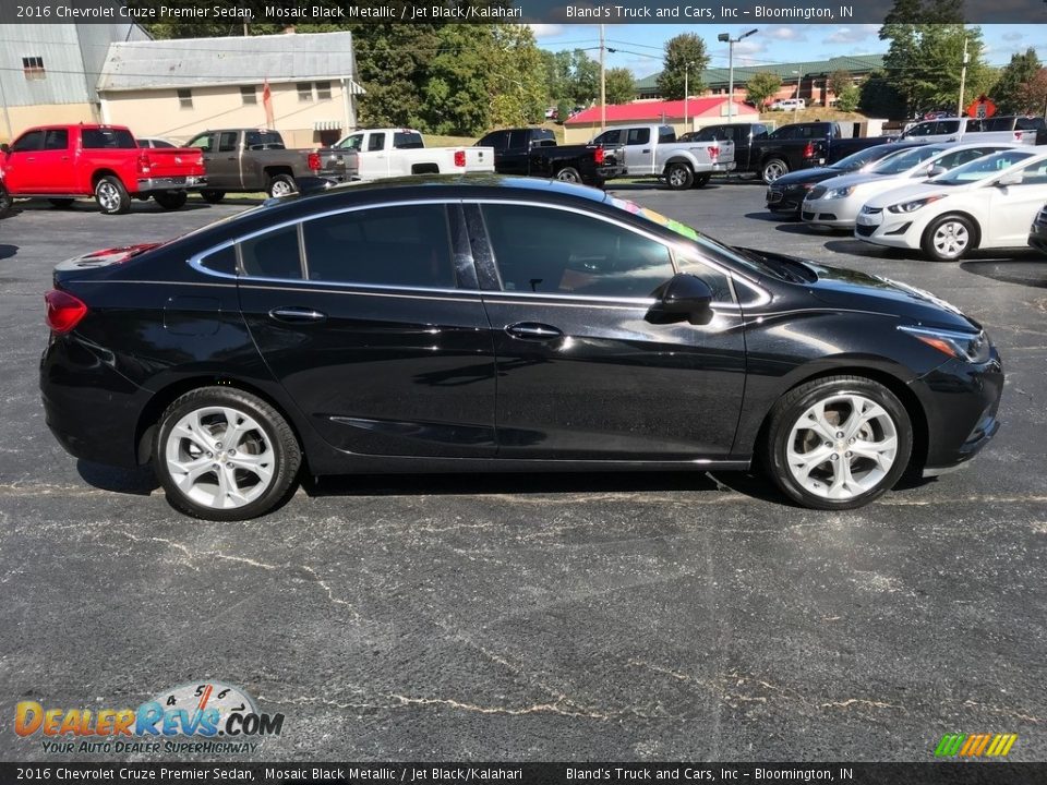 2016 Chevrolet Cruze Premier Sedan Mosaic Black Metallic / Jet Black/Kalahari Photo #5
