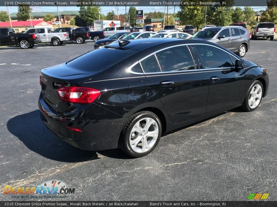 2016 Chevrolet Cruze Premier Sedan Mosaic Black Metallic / Jet Black/Kalahari Photo #6