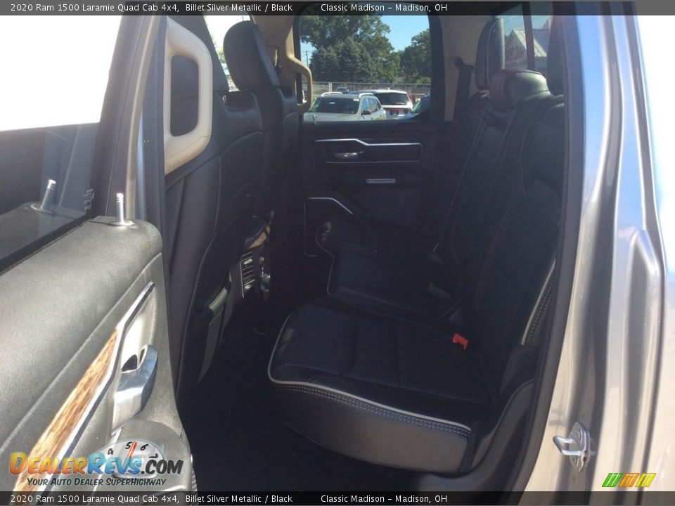 2020 Ram 1500 Laramie Quad Cab 4x4 Billet Silver Metallic / Black Photo #17