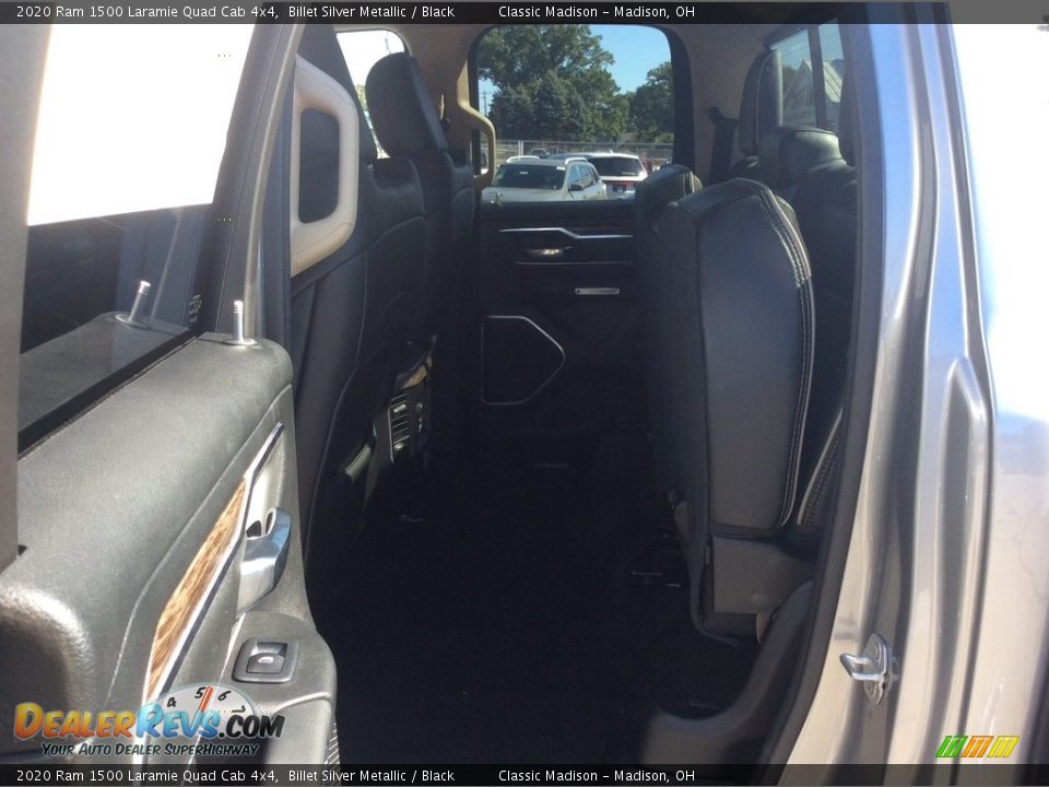2020 Ram 1500 Laramie Quad Cab 4x4 Billet Silver Metallic / Black Photo #18